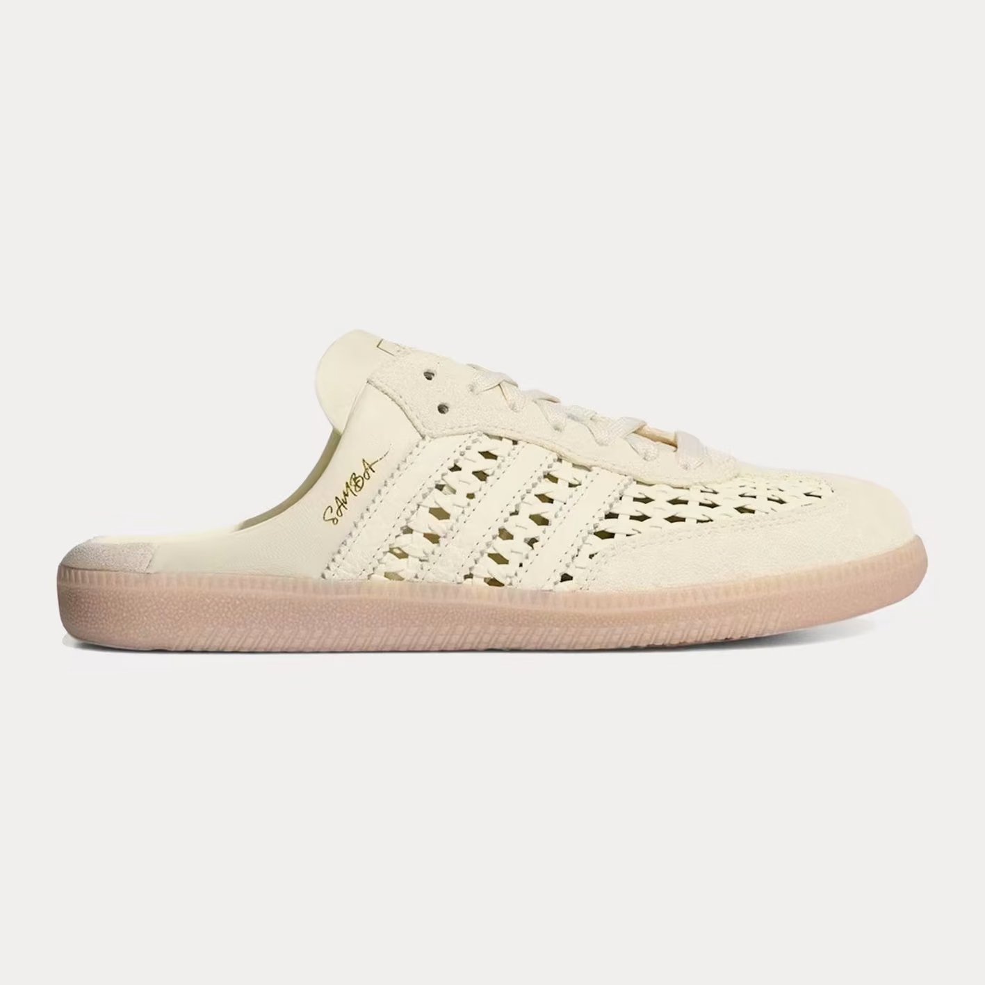 adidas Samba Mule Woven Cream White — vue principale