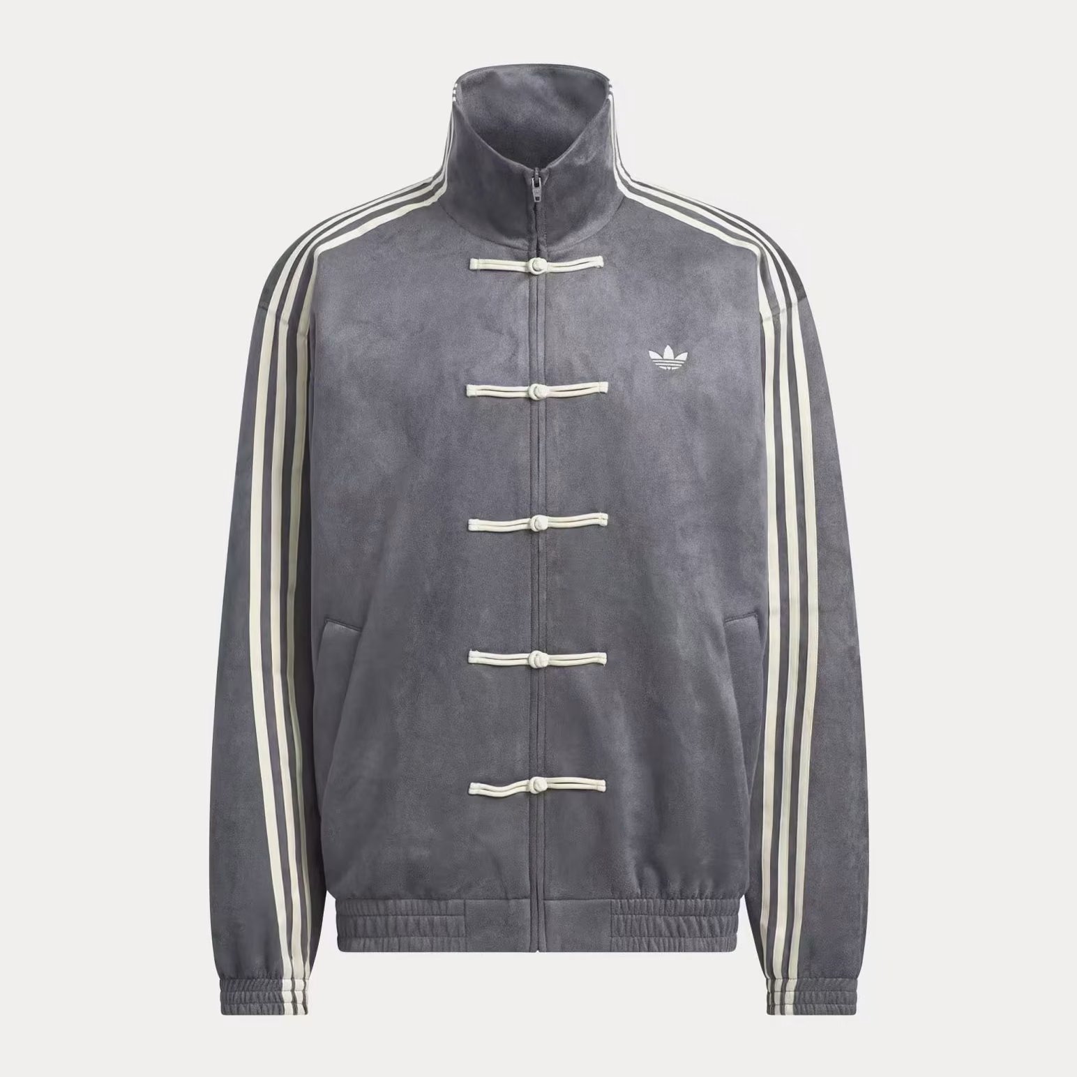 adidas Tang New Years Style Track Top Grey Six Jacket