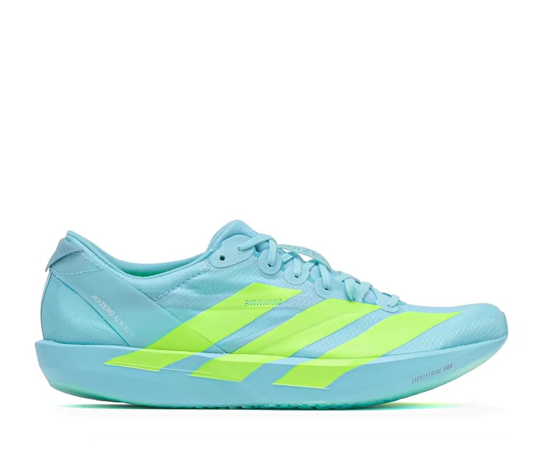 adidas adidas Adizero Adios 9 Flash Aqua Lucid Lemon Zero Metalic