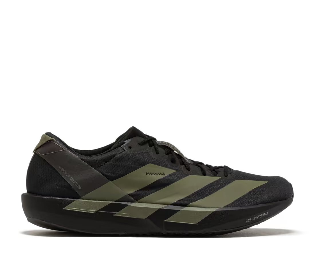 adidas Adizero Adios 9 Focus Olive — vue principale