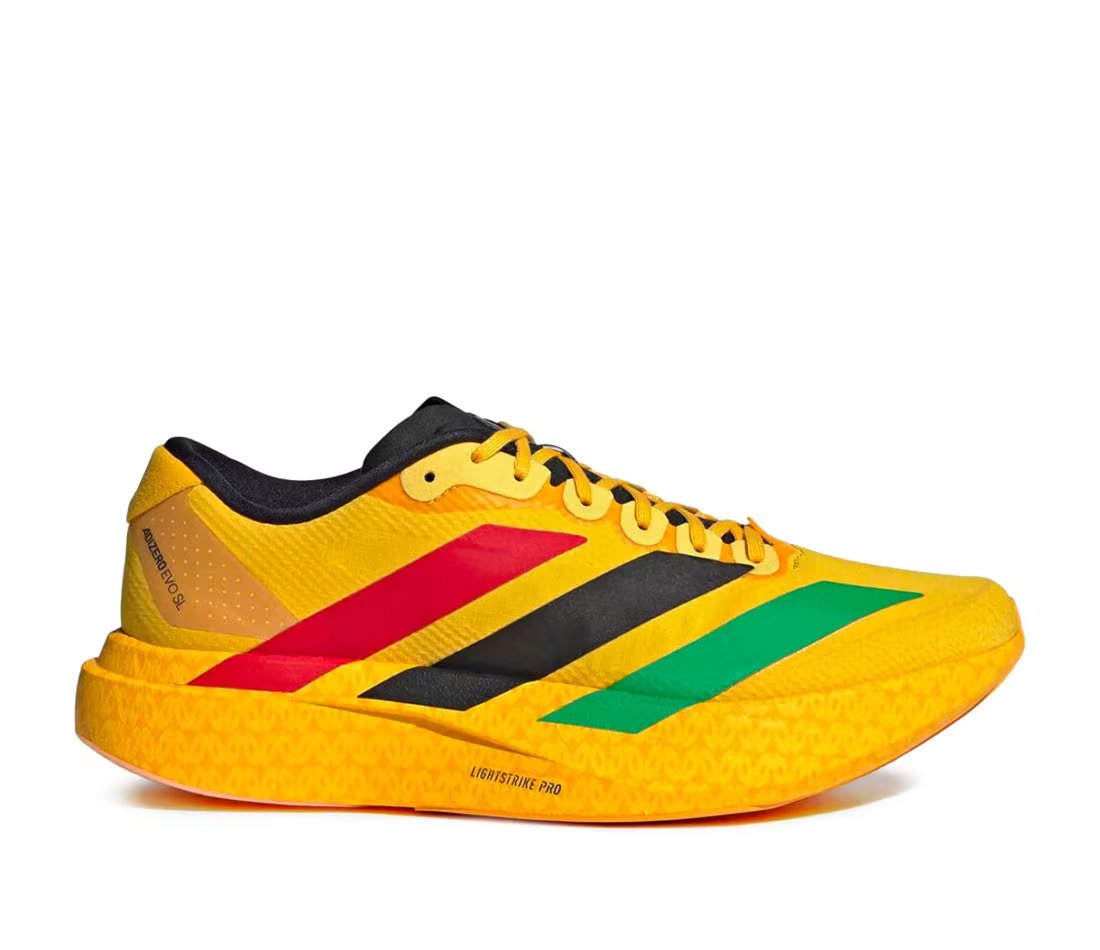 adidas Adizero Evo SL Bob Marley Bold Gold