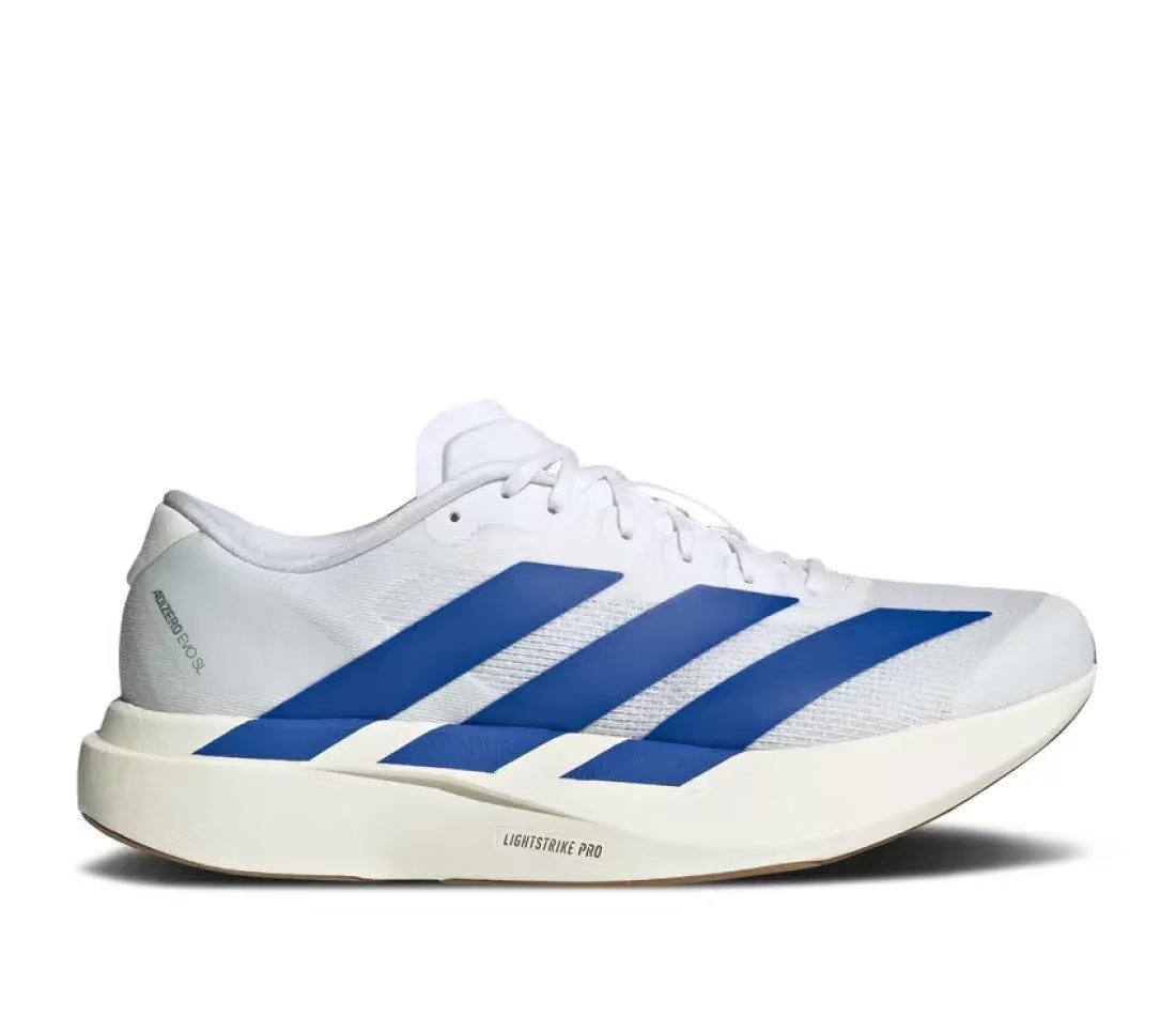adidas adidas Adizero Evo SL White Royal Blue