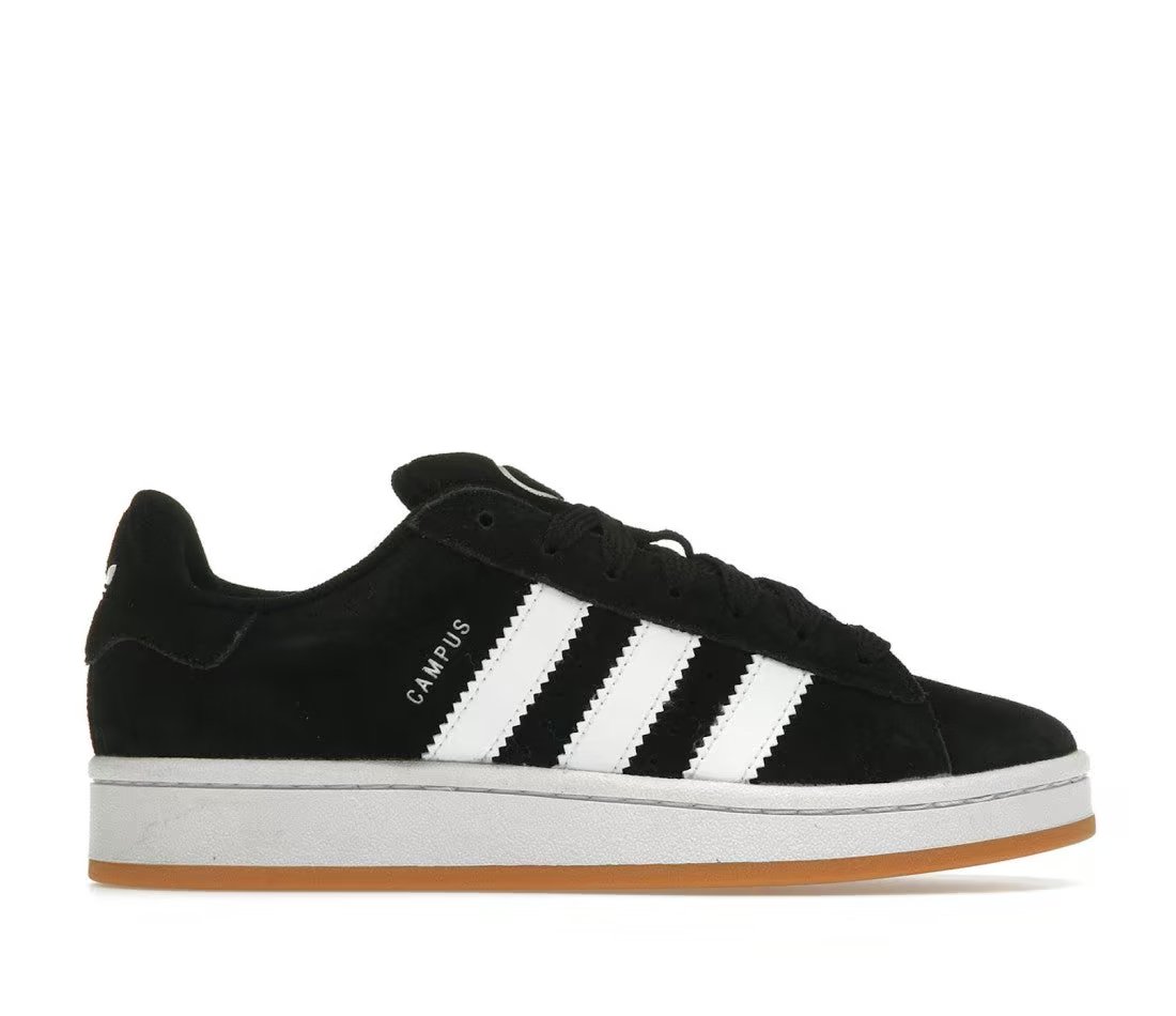 adidas adidas Campus 00s Black White Gum — Enfant