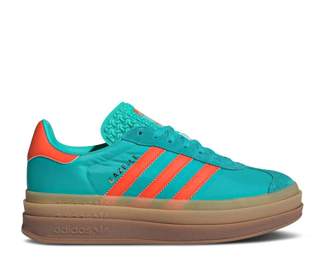 adidas Gazelle Bold Mint Rush Impact Orange — vue principale