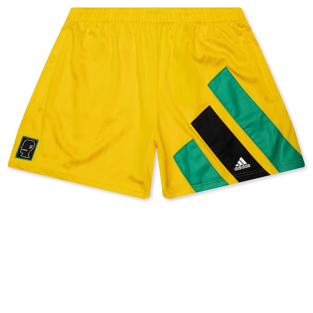 adidas adidas Originals x Brain Dead by Disney Soccer Shorts - Bold Gold