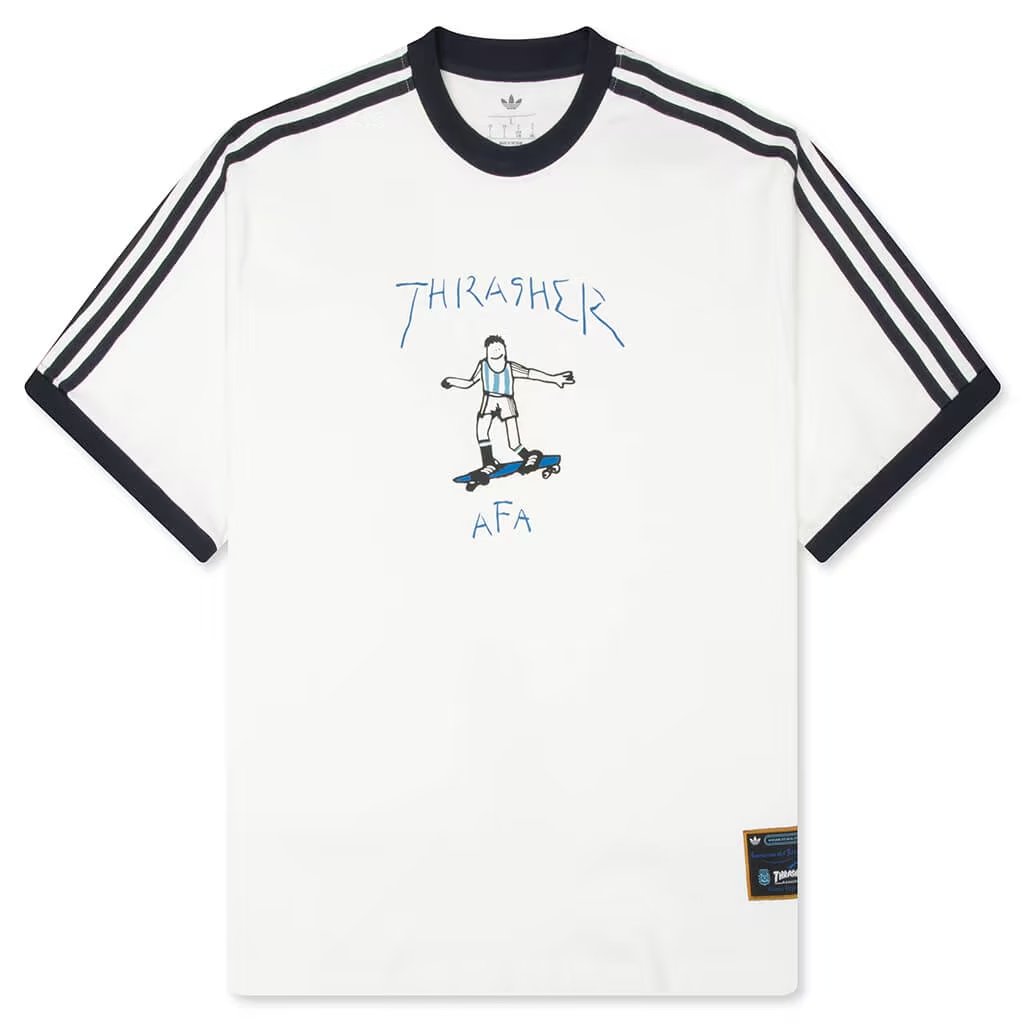 adidas adidas Originals x Thrasher x AFA Argentina Tee 1 - Core White