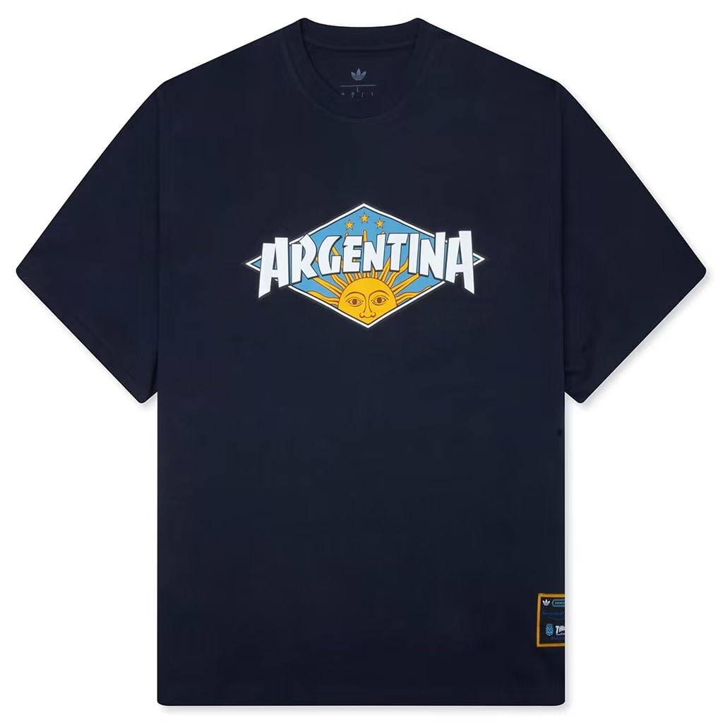 adidas adidas Originals x Thrasher x AFA Argentina Tee 2 - Night Navy
