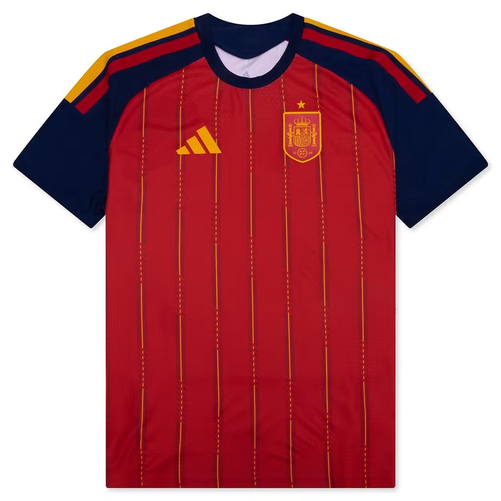 adidas Spain 26 Home Authentic Jersey - Red