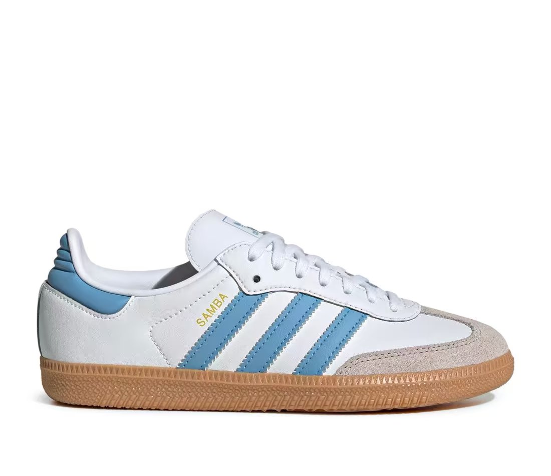 adidas adidas Samba OG White Ash Blue — Enfant