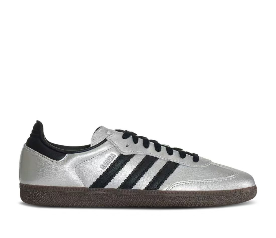 adidas adidas Samba OG Silver Metallic Black Gum