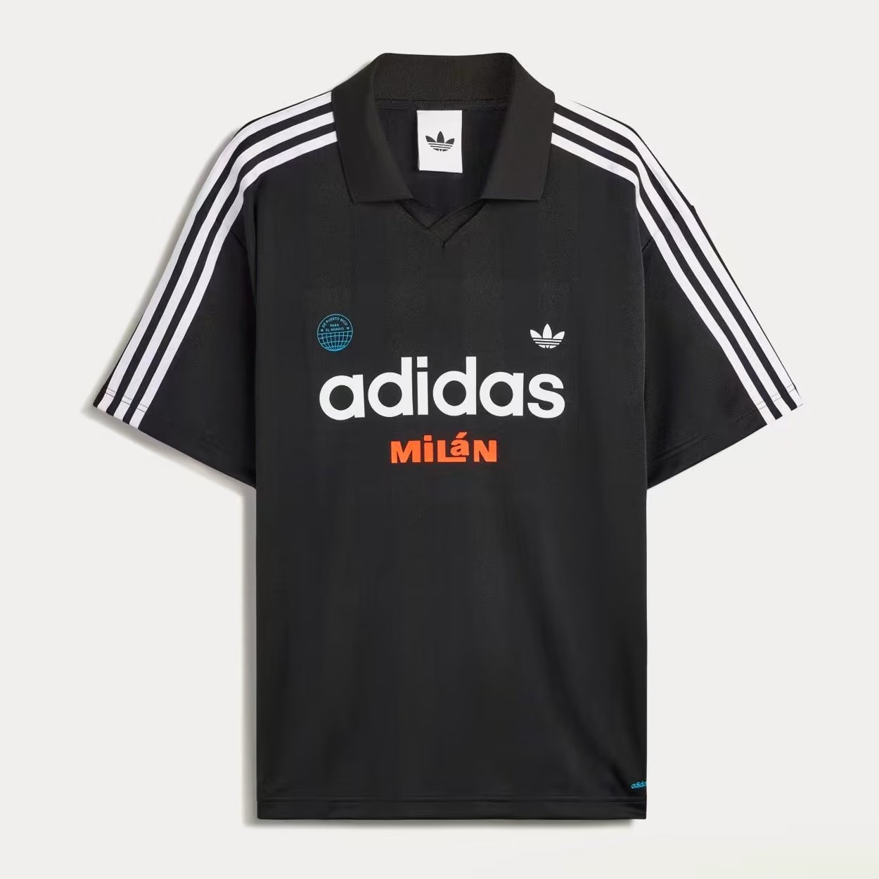adidas Archive Inspired Black Football Jersey