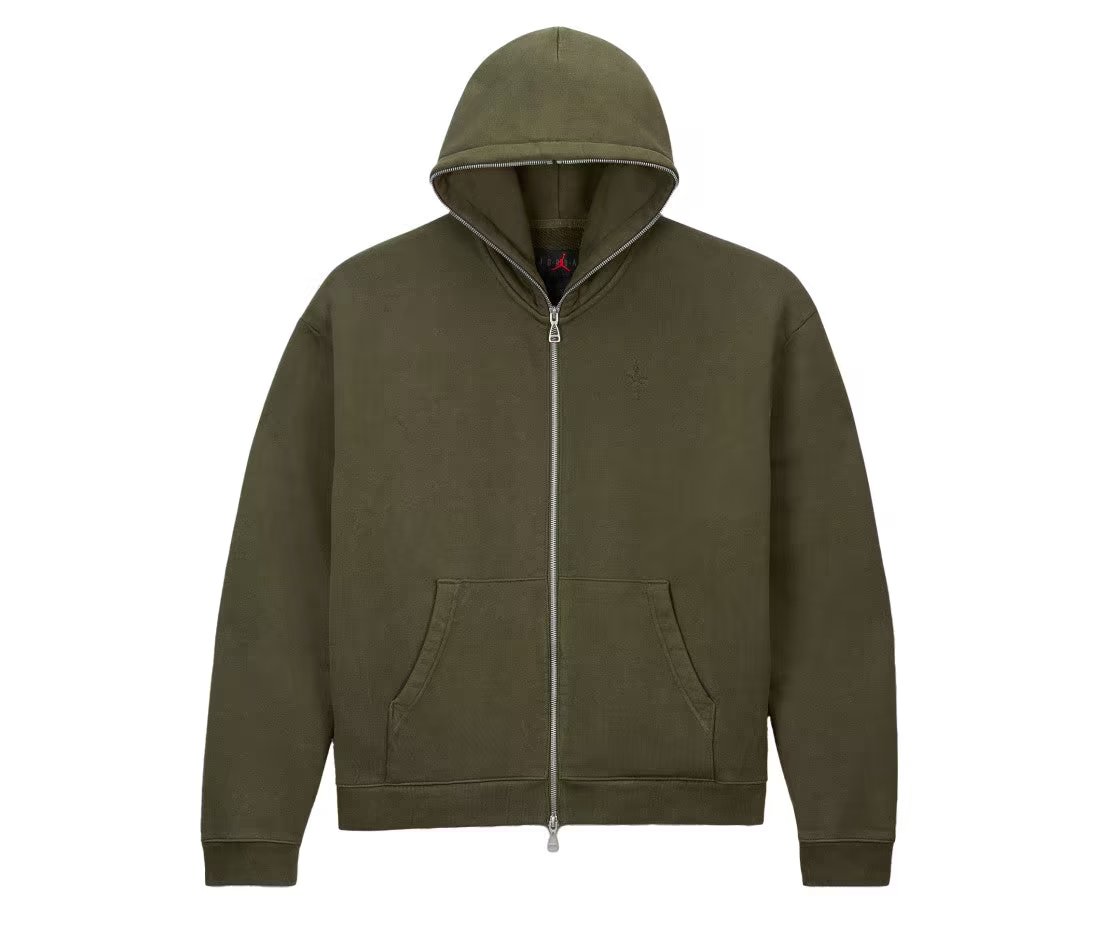 Jordan Air Jordan x Travis Scott Full-Zip Hoodie Cargo Khaki