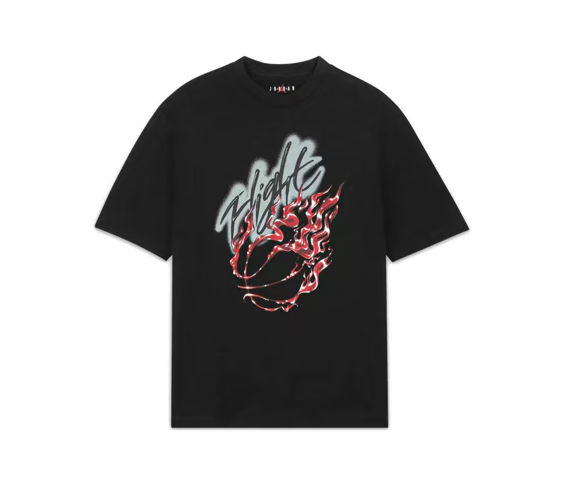 Jordan Travis Scott x Jordan Flight Graphic T-Shirt Black