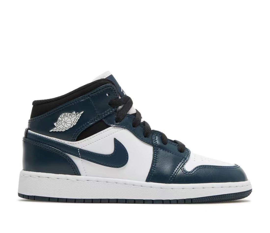 Jordan Air Jordan 1 Mid Armory Navy — Enfant