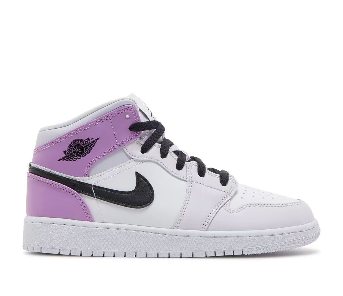 Jordan Air Jordan 1 Mid Barely Grape — Enfant