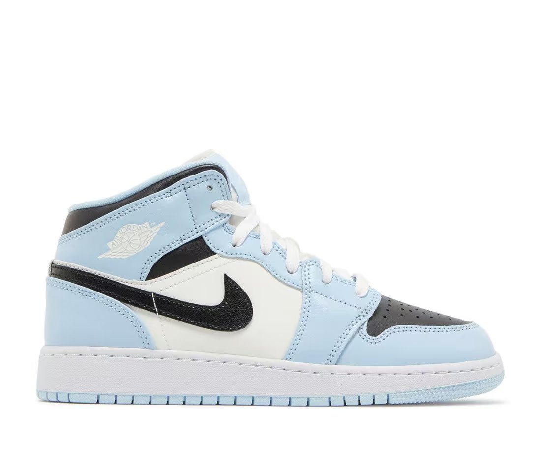 Air Jordan 1 Mid Ice Blue — Enfant — vue principale
