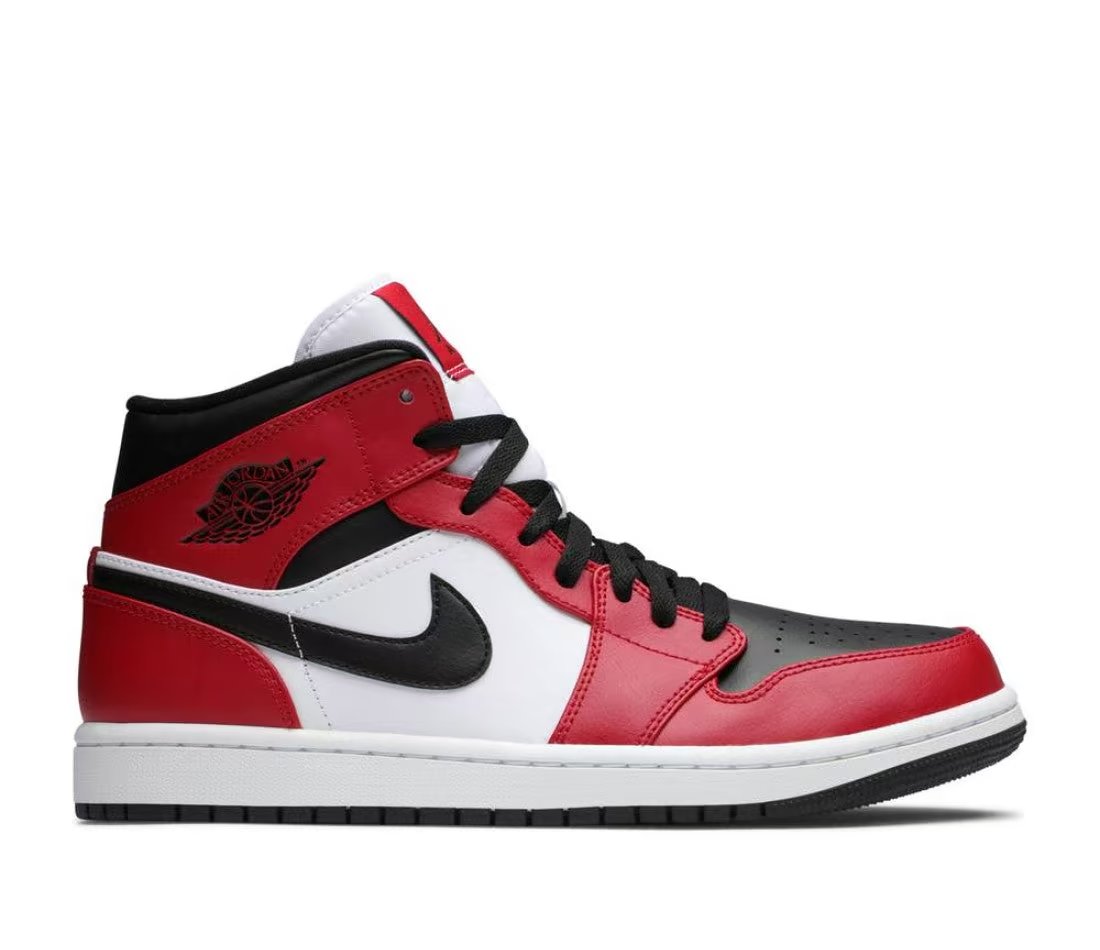 Jordan Air Jordan 1 Mid Chicago Toe