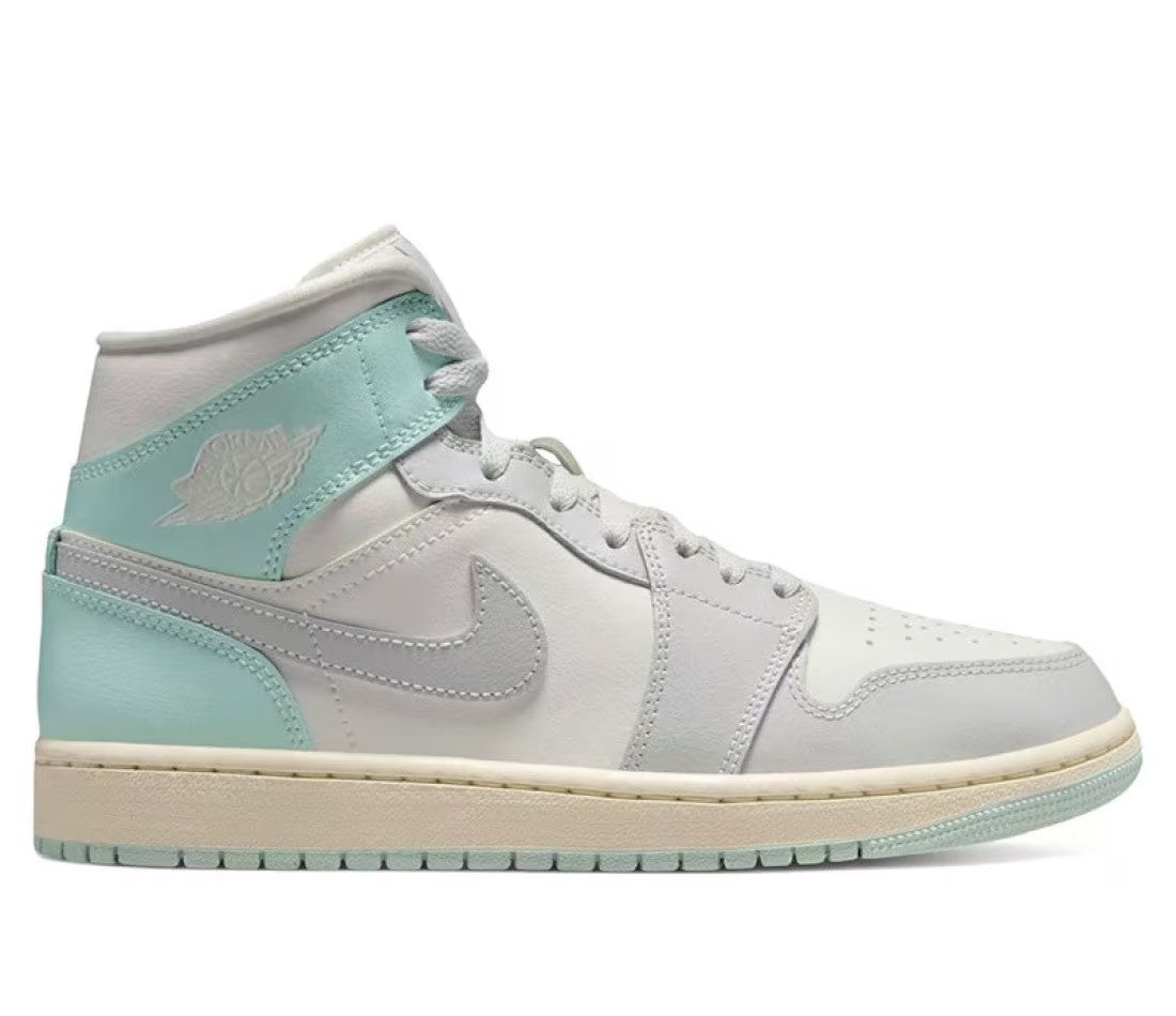 Jordan Air Jordan 1 Mid Football Grey Igloo
