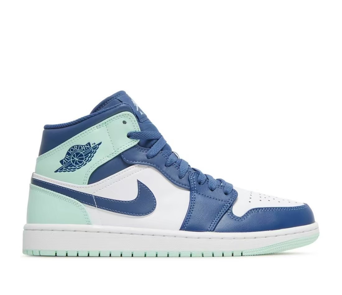 Jordan Air Jordan 1 Mid Mystic Navy Mint Foam