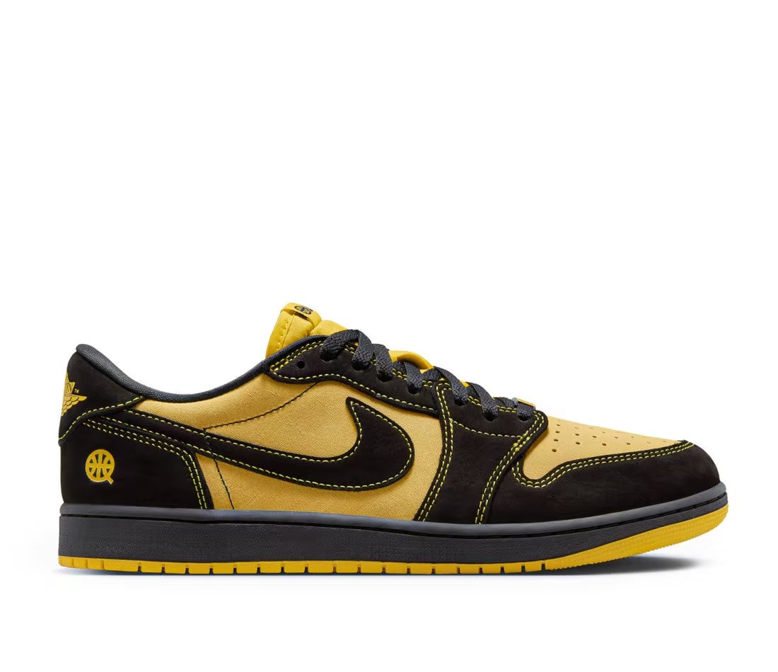 Jordan Air Jordan 1 Retro Low OG Quai 54 Black Tour Yellow Red