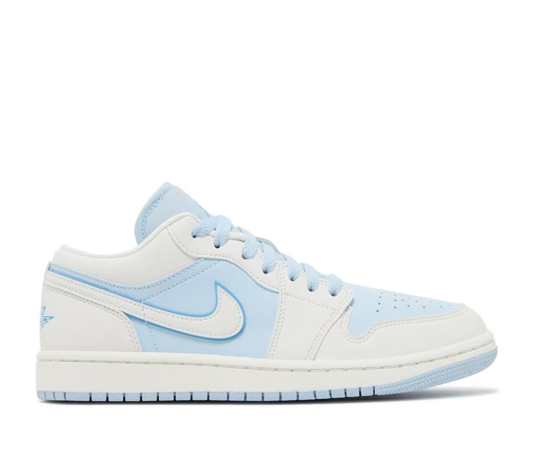 Air Jordan 1 Low SE Reverse Ice Blue — vue principale