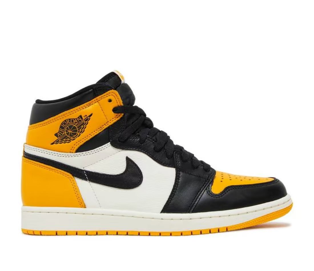 Jordan Air Jordan 1 Retro High OG Yellow Toe Taxi