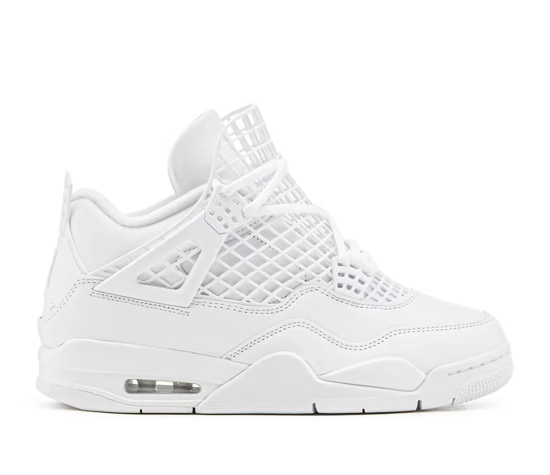 Air Jordan 4 Retro Net White
