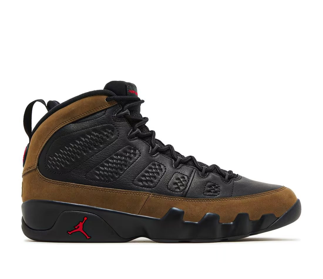 Air Jordan 9 Retro Olive (2024) — vue principale