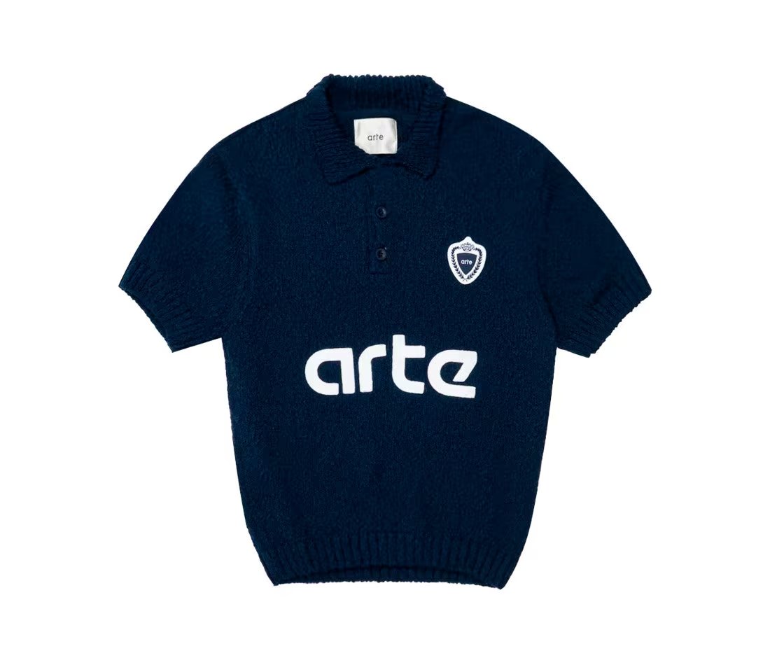 Arte Arte Football Knit Blue