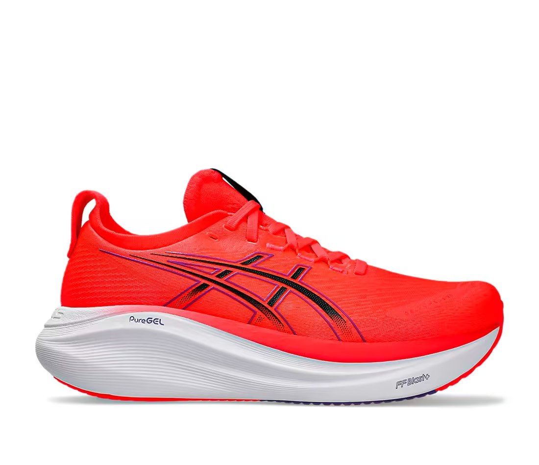 ASICS Gel-Nimbus 27 Flash Red Black