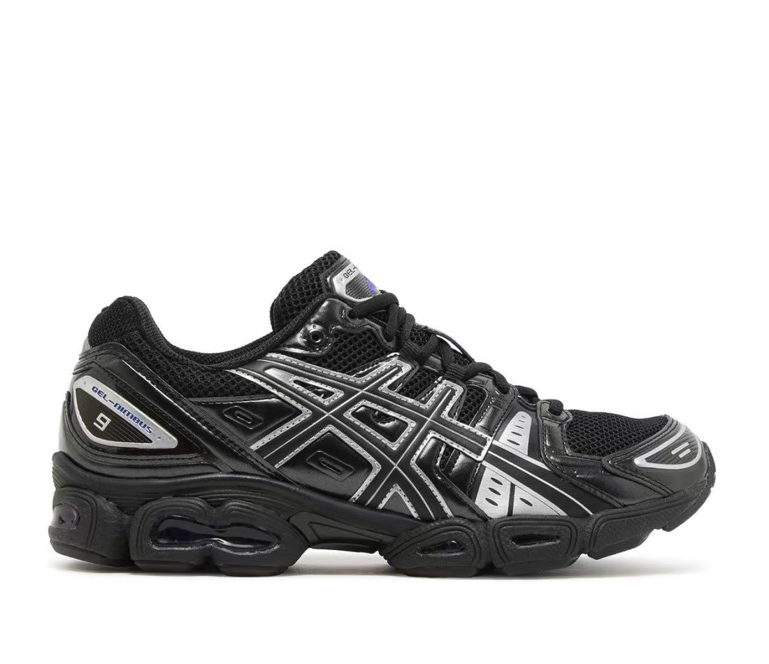 ASICS Gel-Nimbus 9 Black Pure Silver