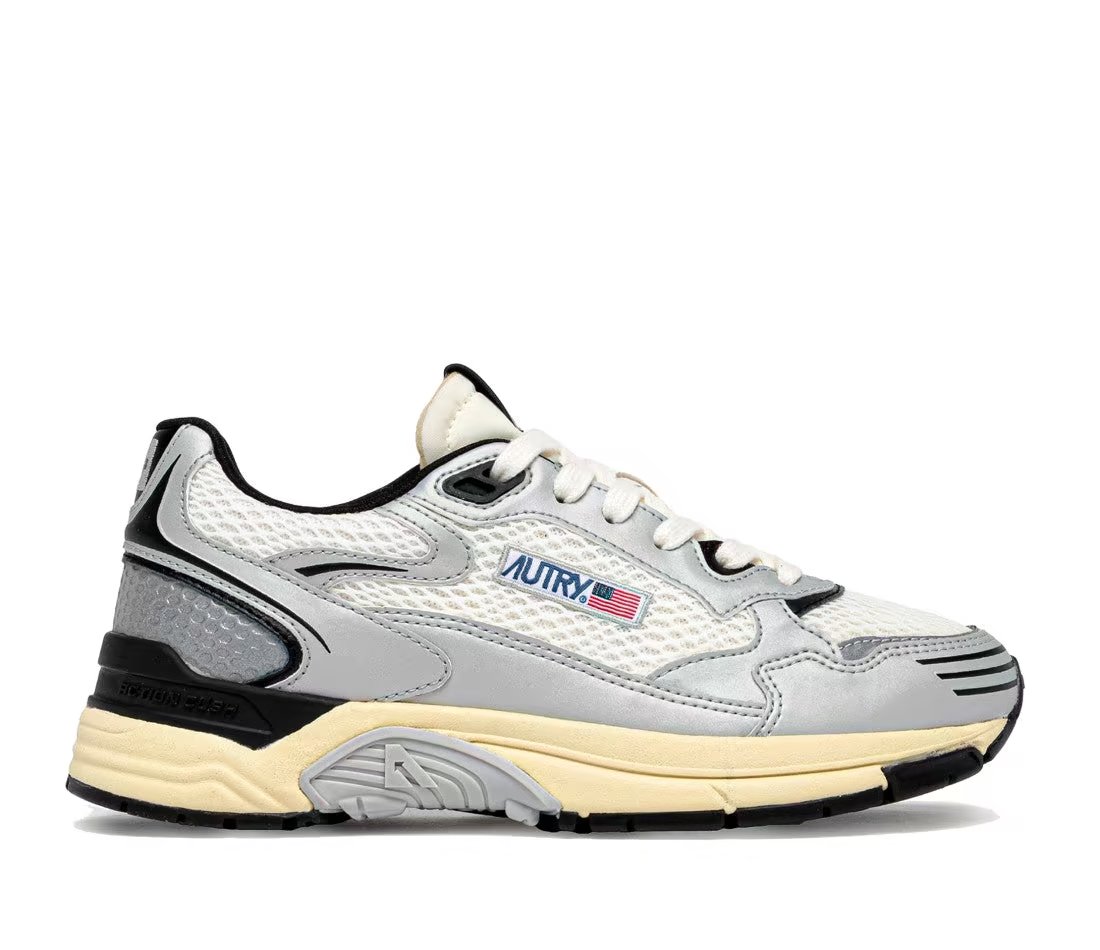 Autry Hyperway Low Mesh Silver Black