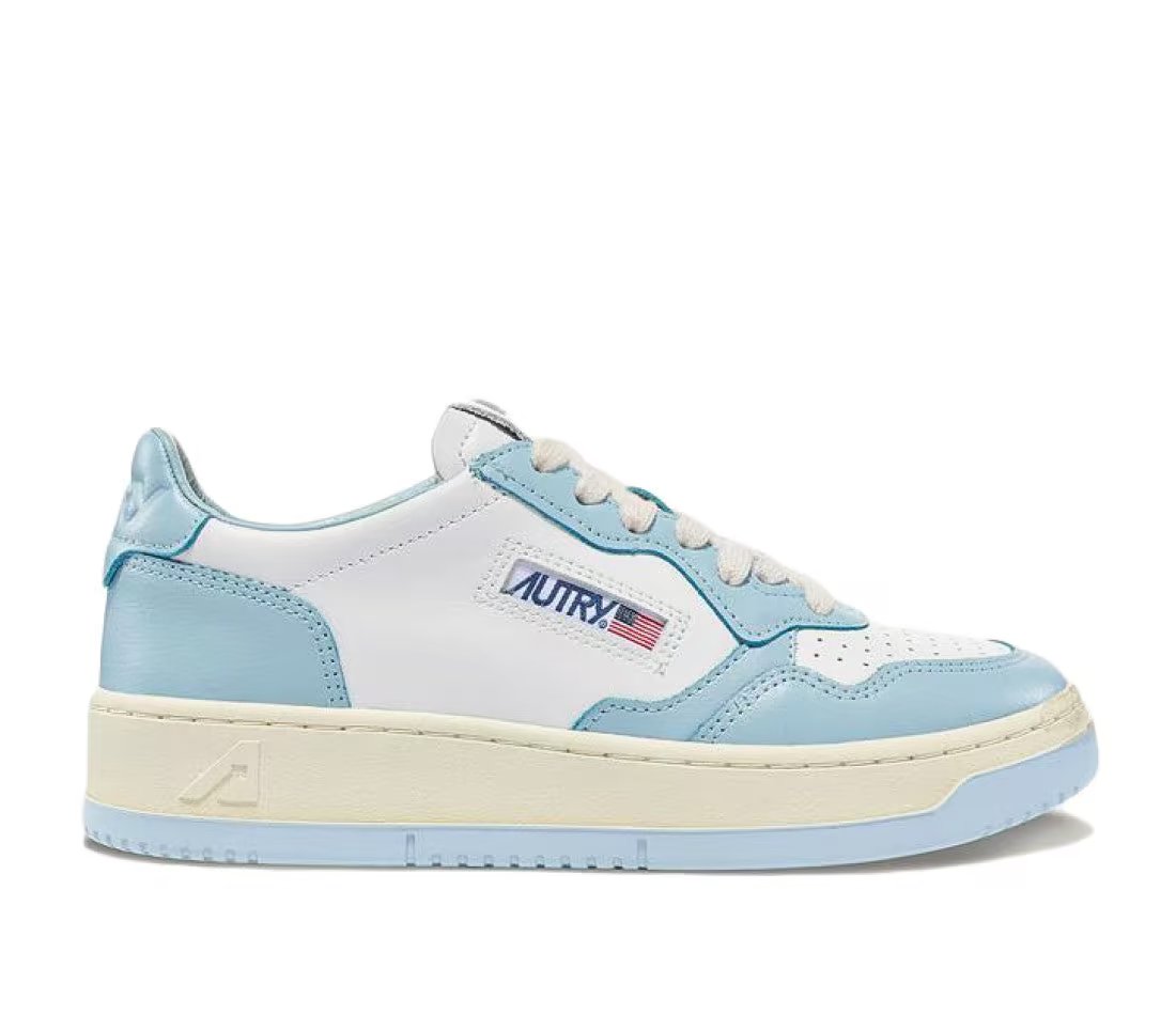 Autry Autry Medalist Low White Space Blue
