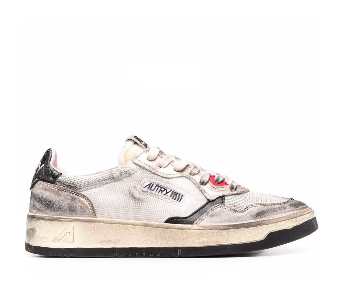 Autry Autry Super Vintage Low White Silver