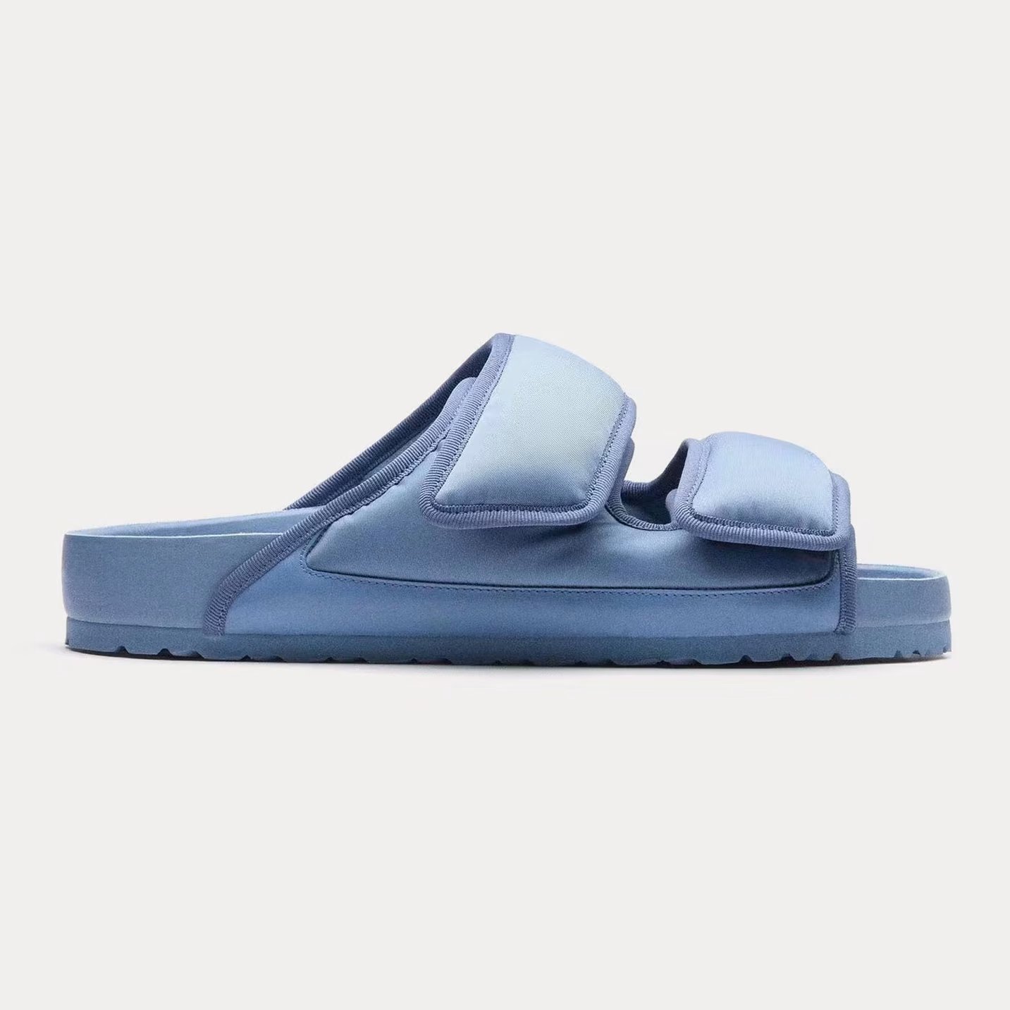 Birkenstock 1774 Arizona Cosny Faded Denim Sandals