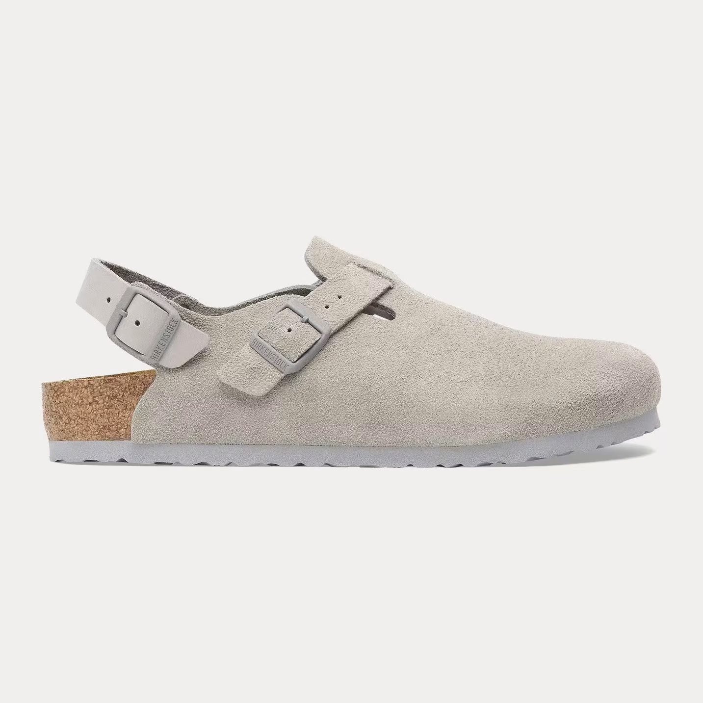 Tokio Suede Stone Coin Clogs