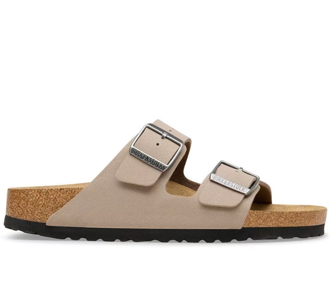Birkenstock Birkenstock Arizona Birkibuc Grey Taupe