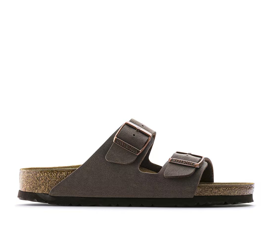 Birkenstock Arizona Birkibuc Mocha — vue principale