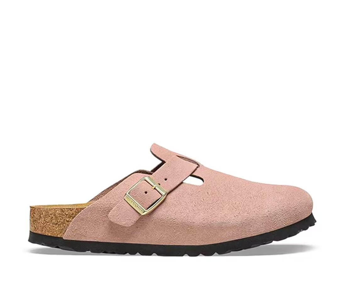 Birkenstock Birkenstock Boston Suede Light Rose