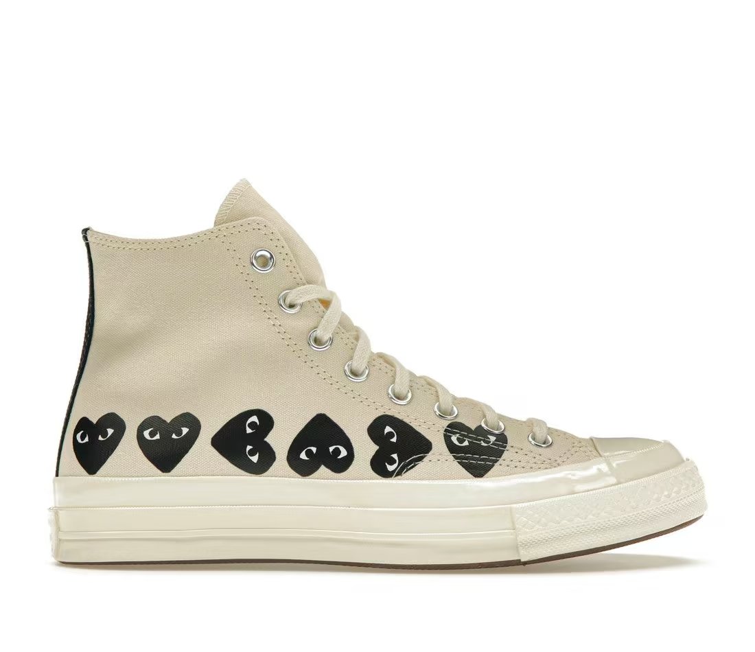 Converse Converse Chuck Taylor All Star 70 Hi Comme des Garcons PLAY Multi-Heart Milk