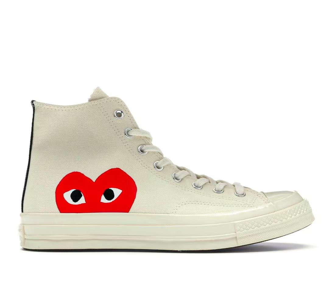 Converse Converse Chuck Taylor All Star 70 Hi Comme des Garcons PLAY White