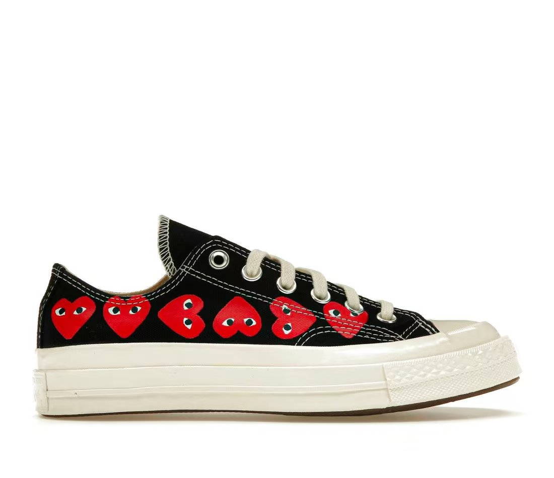 Converse Converse Chuck Taylor All Star 70 Ox Comme des Garcons PLAY Multi-Heart Black