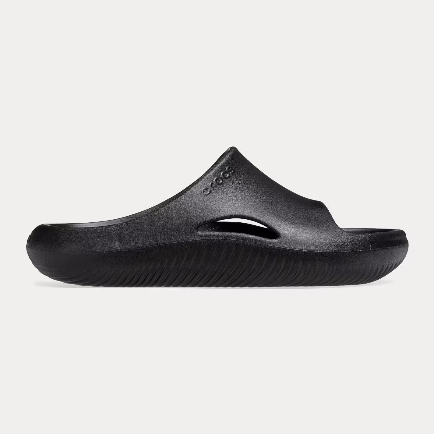 Crocs Mellow Recovery Black Slides