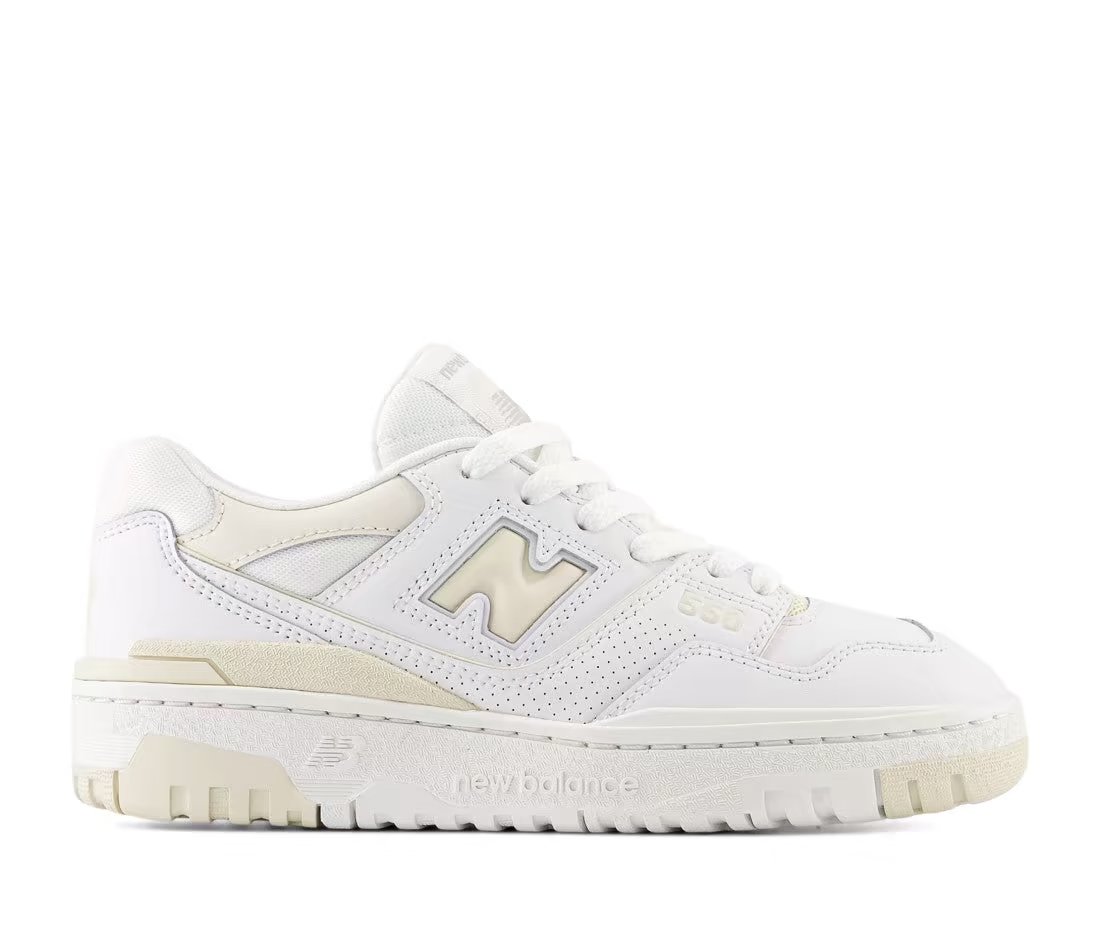 New Balance New Balance 550 White Cream Leather — Enfant