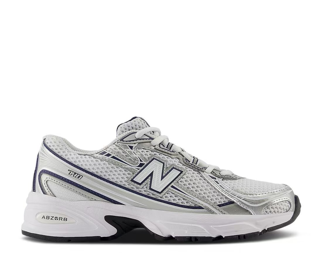 New Balance New Balance 740 Silver Navy — Enfant