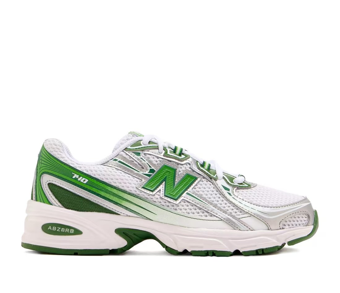 New Balance New Balance 740 White Alpine Green