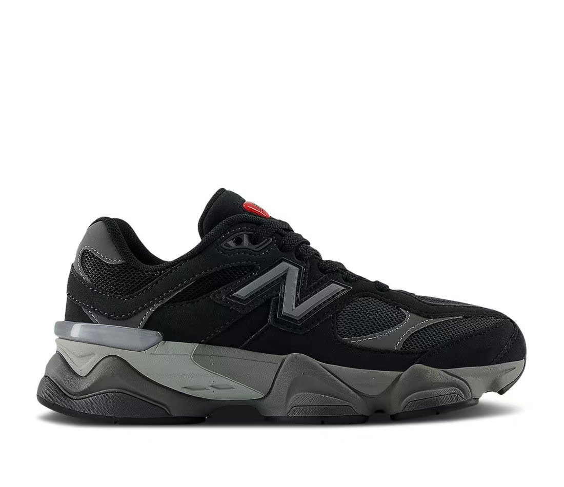 New Balance New Balance 9060 Black Grey — Enfant