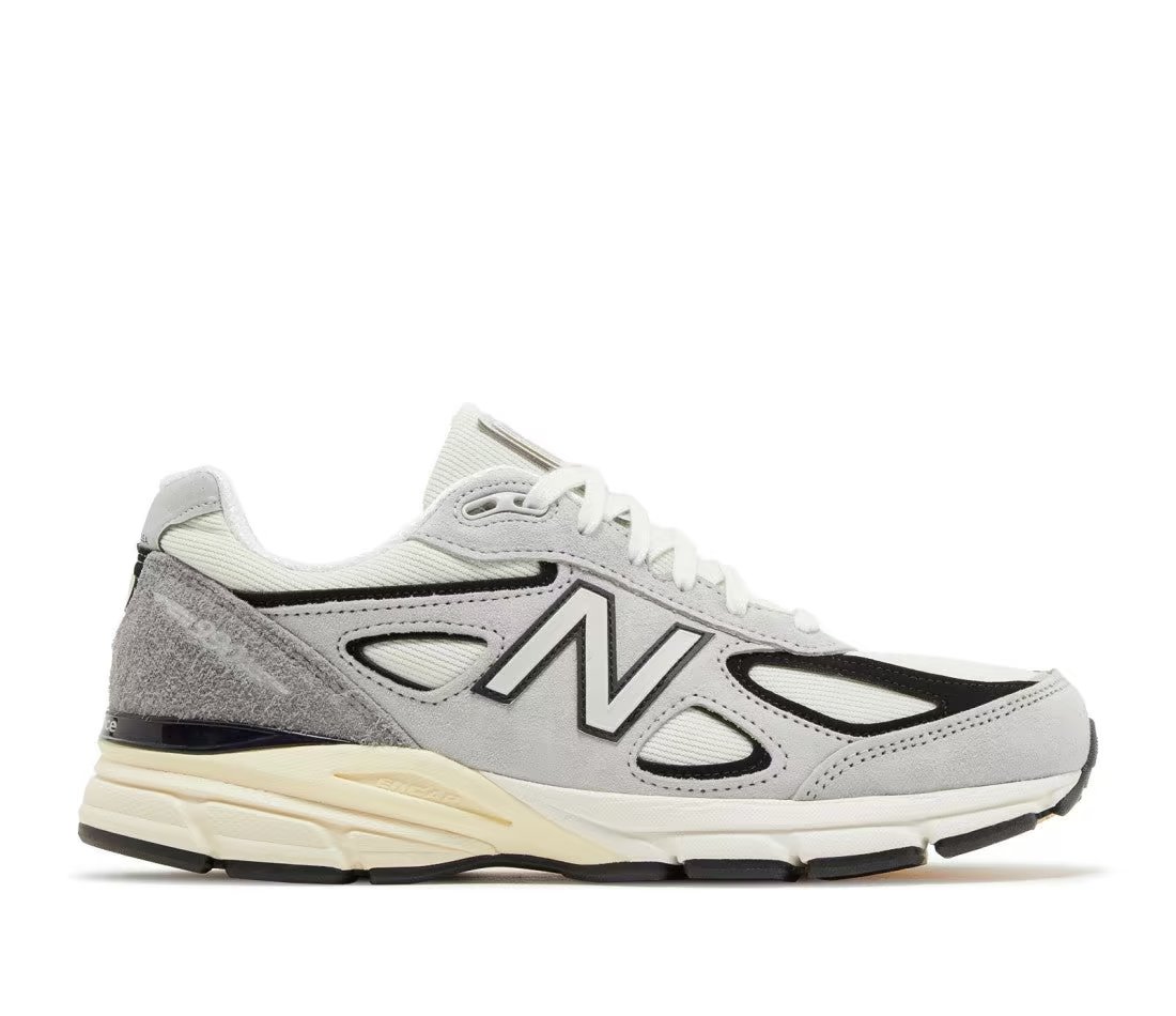 New Balance New Balance 990v4 MiUSA Teddy Santis Grey Black Cream