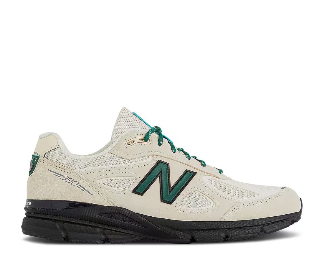 New Balance New Balance 990v4 MiUSA Teddy Santis Macadamia Nut