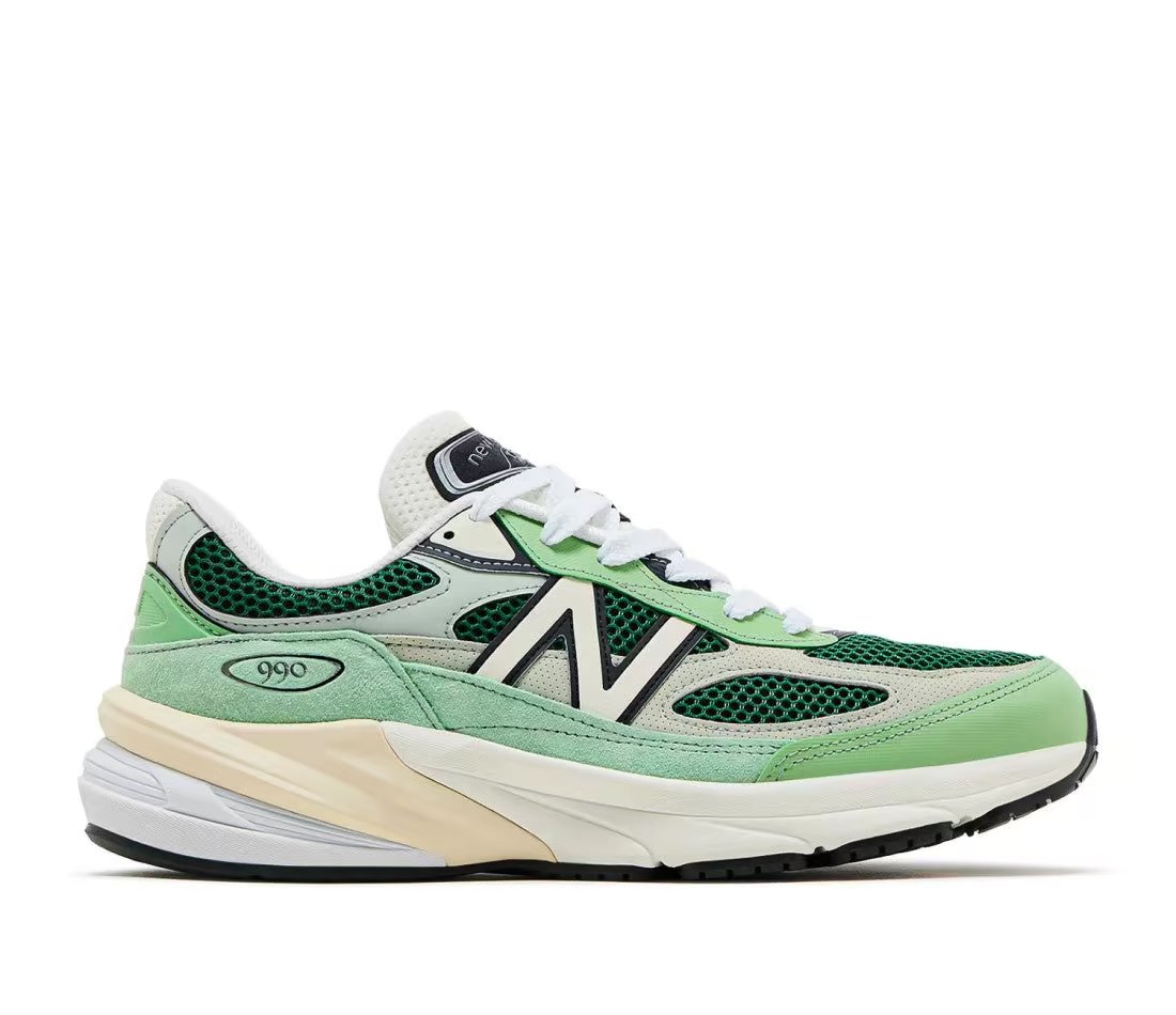 New Balance New Balance 990v6 MiUSA Avocado Natural Mint